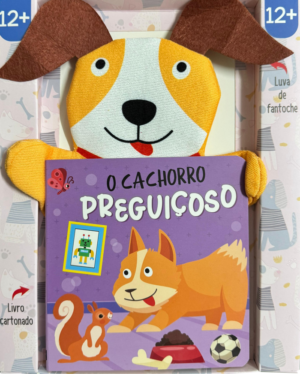 Livro Fantoche - O Cachorro Preguiçoso