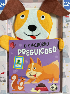 Livro Fantoche - O Cachorro Preguiçoso