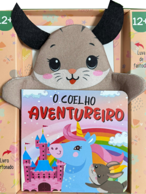 Livro Fantoche - O Coelho Aventureiro