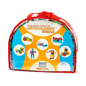 Conjunto Criativo Articulando Ideias 500 Peças