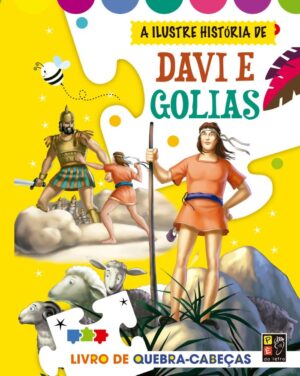 Livro de Quebra-Cabeça - Davi e Golias