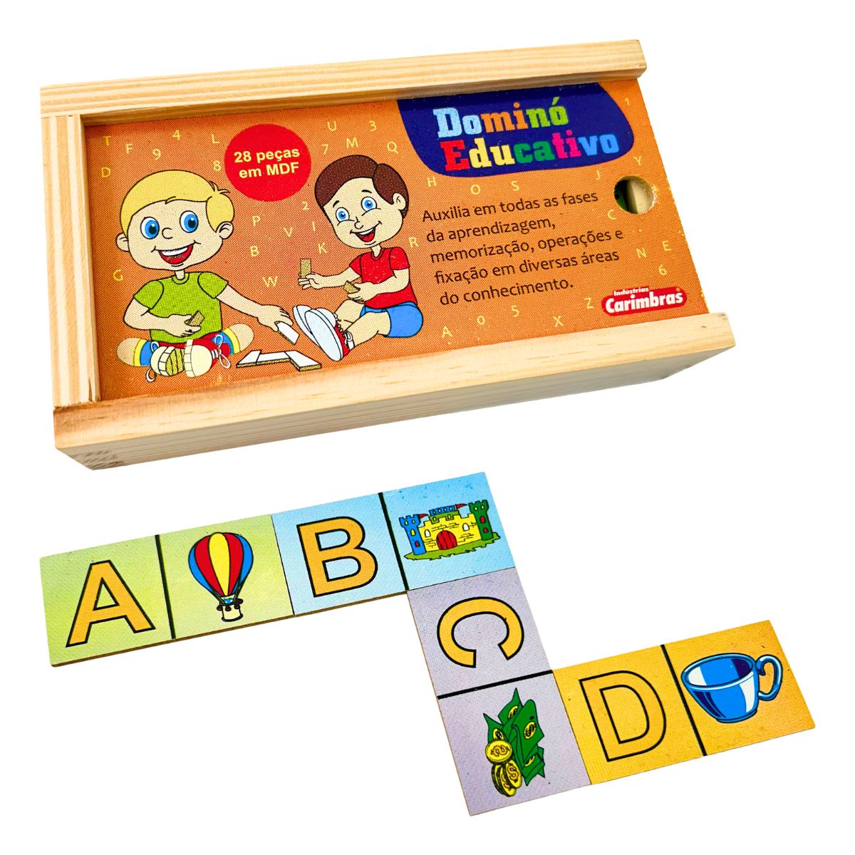 Dominó de Figuras e Letras