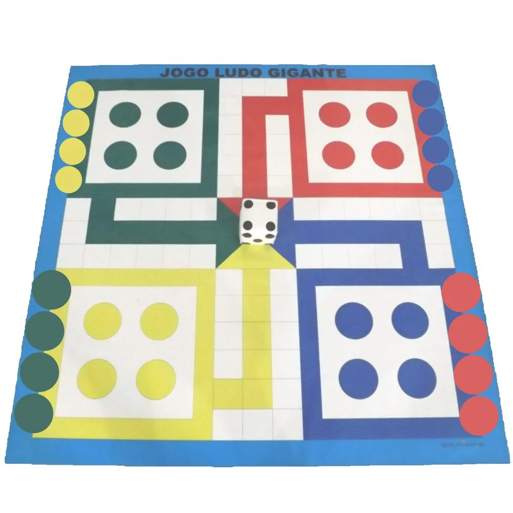 Jogo de Ludo Gigante