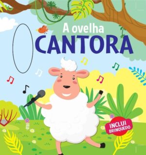 Livro com Pelúcia - A Ovelha Cantora