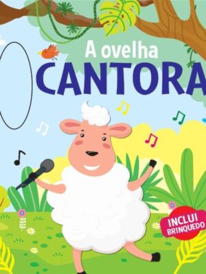 Livro com Pelúcia - A Ovelha Cantora