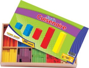 Escala Cuisinaire Em Madeira - 249 Peças