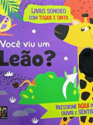 Toque e Sinta Sonoro - Você Viu um Leão?