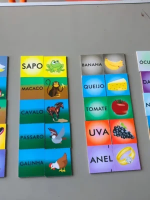 Memória de Alfabetização 40 Peças