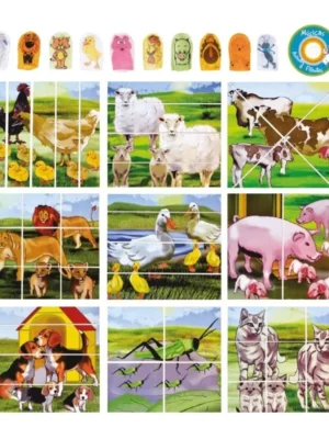 Quebra - Cabeças  ANIMAIS E SEUS FILHOTES